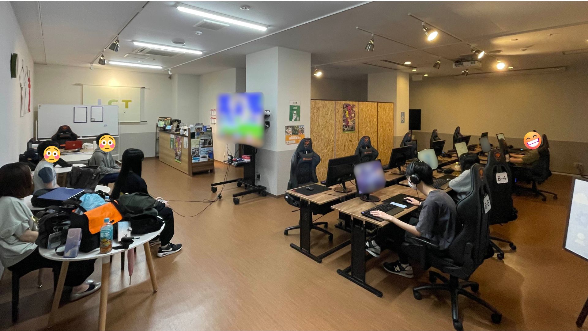星槎高校eスポーツゼミの様子