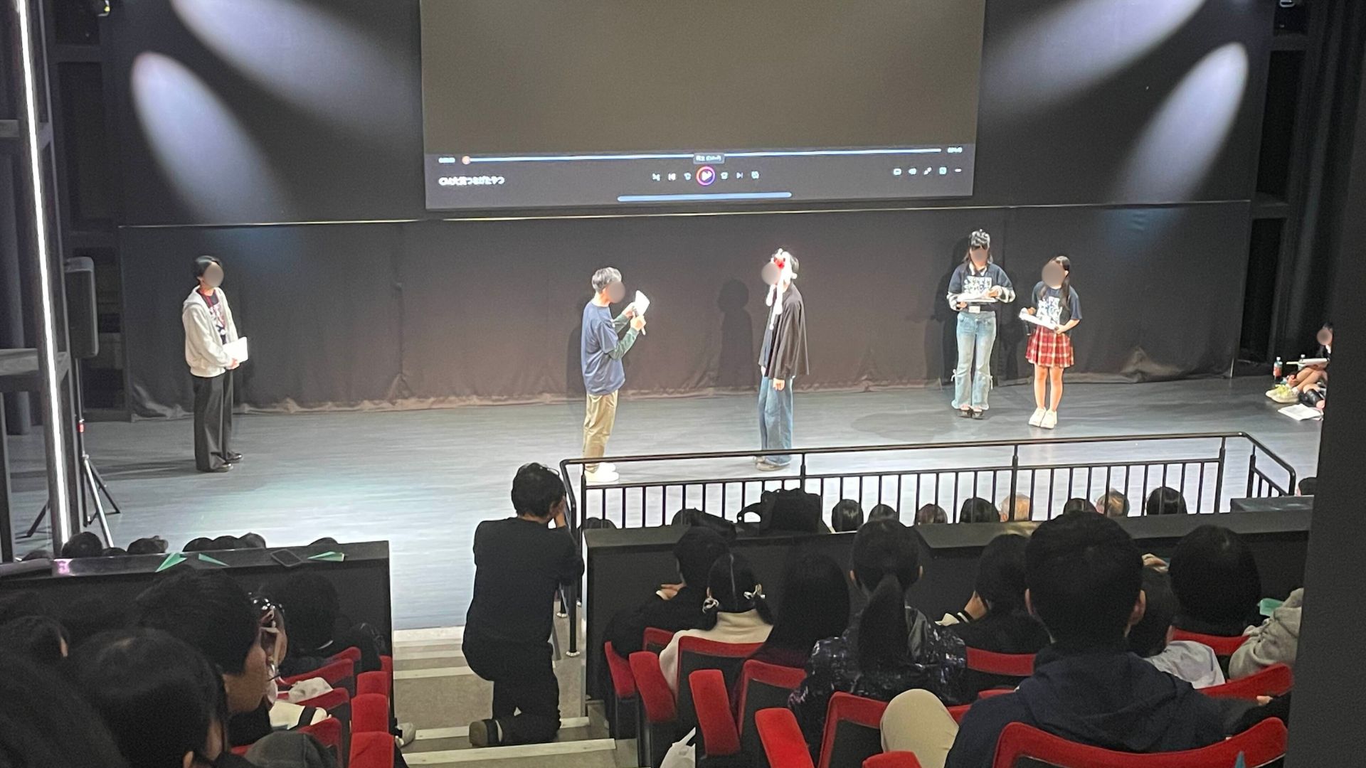 格ゲー対戦会の様子